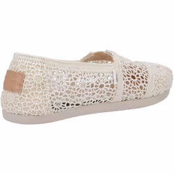 ) TOMS Alpargata Polyester Women's Natural Espadrilles - Brown, 7 (Adults'
