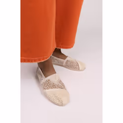 ) TOMS Alpargata Polyester Women's Natural Espadrilles - Brown, 7 (Adults' - Additional view 5
