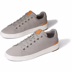 ) TOMS Travel Lite 2.0 Low 100% Cotton Men's Grey Trainers - Grey, 12 (Adults'