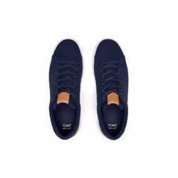 ) TOMS TRVL Lite 2.0 Low 100% Cotton Men's Navy Trainers - Blue, 7 (Adults'
