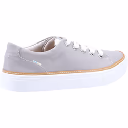 ) TOMS Alex 100% Cotton Women's Drizzle Grey Trainers - Grey, 5 (Adults'