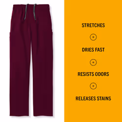 Carhartt mens Men's Force Straight Leg Pant  Wine  Medium Tall