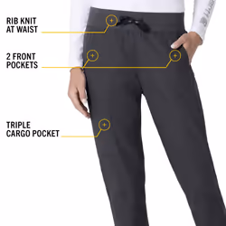 Carhartt Size Women's Force Jogger Pant  Pewter  Large Tall
