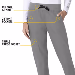Carhartt Size Women's Force Jogger Pant  Grey  Large Tall