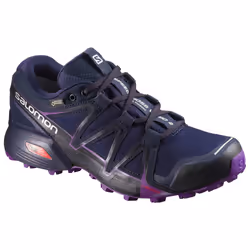 Salomon Speedcross Vario 2 GTX, Trail running, Female, Adult, Blue, Purple, Image, 36.7 (36 2/3)