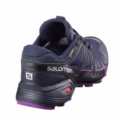 Salomon Speedcross Vario 2 GTX athletic shoes Female Blue, Purple