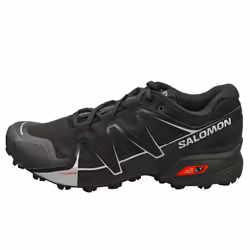 Salomon Speedcross Vario 2 Mens Running Trainers in Black Silver - 7