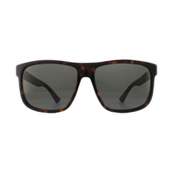 Gucci Sunglasses GG0010S 003 Havana and Grey Grey Polarized