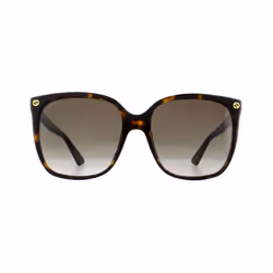 Gucci Sunglasses GG0022S 003 Havana Grey Gradient