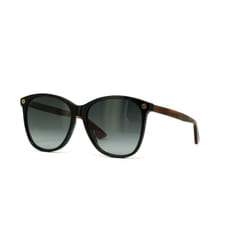 Gucci GG0024S 003 Black-Havana/Grey Gradient Sunglasses