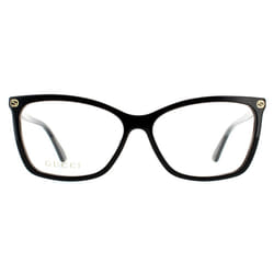 Gucci Glasses Frames GG0025O 001 Black Women
