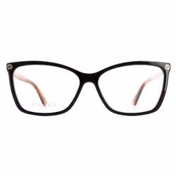 Gucci Glasses Frames GG0025O 003 Black Havana  Women