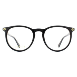 Gucci Glasses Frames GG0027O 001 Black Women