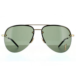 Saint Laurent Sunglasses SL CLASSIC 11 M 003 Gold  Green