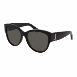 Saint Laurent SL M3 002 Black/Grey Sunglasses