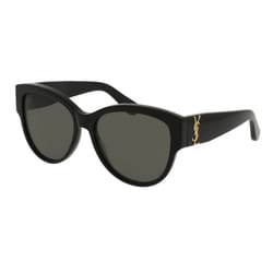Saint Laurent SL M3 002 Black/Grey Sunglasses