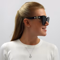 Gucci Sunglasses GG0208S 001 Black Grey Gradient - Additional view 6