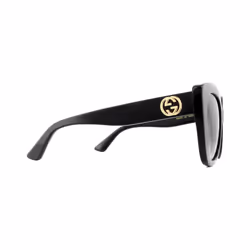 Gucci Sunglasses GG0327S 001 Black Grey Gradient