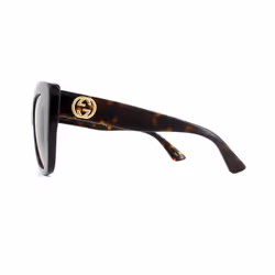 Gucci Sunglasses GG0327S 002 Havana Brown Gradient