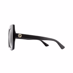 Gucci Sunglasses GG0328S 001 Black Grey Gradient
