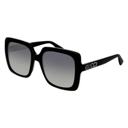 Gucci GG0418S 001 Black/Grey Gradient Sunglasses