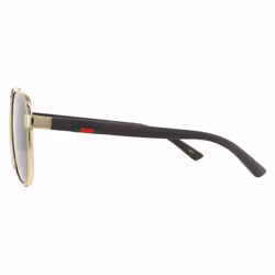 Gucci Sunglasses GG0422S 003 Gold Brown