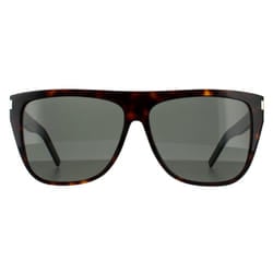Saint Laurent Sunglasses SL 1 SLIM 002 Dark Havana  Grey