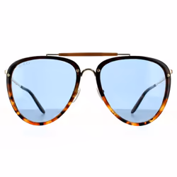 Gucci Sunglasses GG0672S 004 Havana Blue