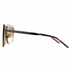 Saint Laurent Sunglasses SL 364 MASK 006 Gold  Brown Gradient