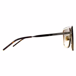 Saint Laurent Sunglasses SL 364 MASK 006 Gold  Brown Gradient