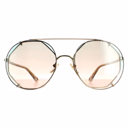 Chloe Sunglasses CH0041S 001 Gold Green Gradient