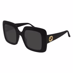 Gucci GG0896S 001 Black/Grey Sunglasses
