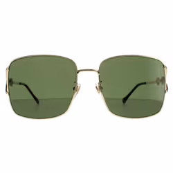 Gucci Sunglasses GG1018SK 002 Gold Green