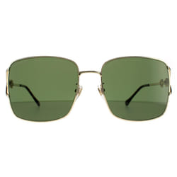 Gucci Sunglasses GG1018SK 002 Gold Green