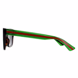 Gucci Sunglasses GG0001SN 003 Havana Green Grey Grey