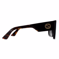 Gucci Sunglasses GG1663S 001 Black with Havana Grey