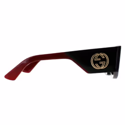 Gucci Sunglasses GG1664S 002 Havana with Green and Red Green