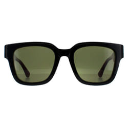 Gucci Sunglasses GG1670SK 005 Black with Green and Red Green