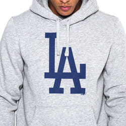 New Era LA Dodgers Pullover Hoodie - Grey - 2XL