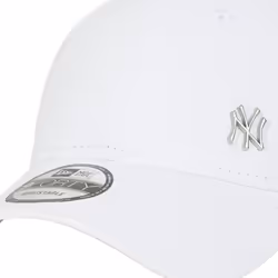 New Era Men's MLB Flawless Logo Cap ~ New York Yankees White - Additional view 3