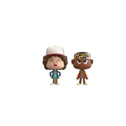 Funko 21969 VYNL Stranger Things Dustin and Lucas Vinyl Figure, 4-Inch (New)