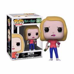 Funko POP! Rick & Morty Figure - Beth With Wine Glass