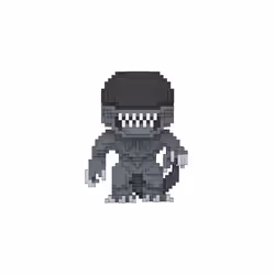 Funko 24597 Horror 8 Bit Alien Pop Vinyl Action Figure