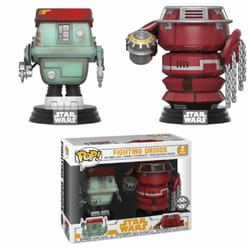 Funko Pop! Vinyl Star Wars: Solo Fight Droids (2 Pack)