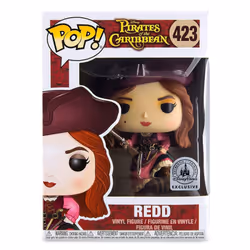 Funko Pop! Disney Pirates of The Caribbean Redd Disney Parks Exclusive
