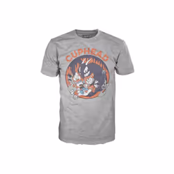 Cuphead Pop! Tees - Cuphead Mugman Devil Mens Unisex T-Shirt (2X-Large)