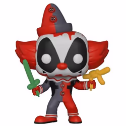 FUNKO Pop! Marvel: Clown Deadpool, Collectible figure, Comics