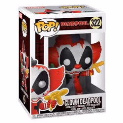 FUNKO Pop! Marvel: Clown Deadpool