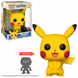 Funko POP Vinyl Pokemon - Pikachu 10"