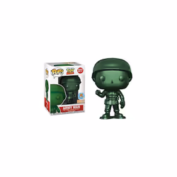 Funko Pop! Disney 377 Toy Story Metallic Army Man (Box Lunch Exclusive/Toy Story Land Grand Opening)